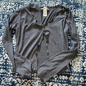 Half Button Long-Sleeve